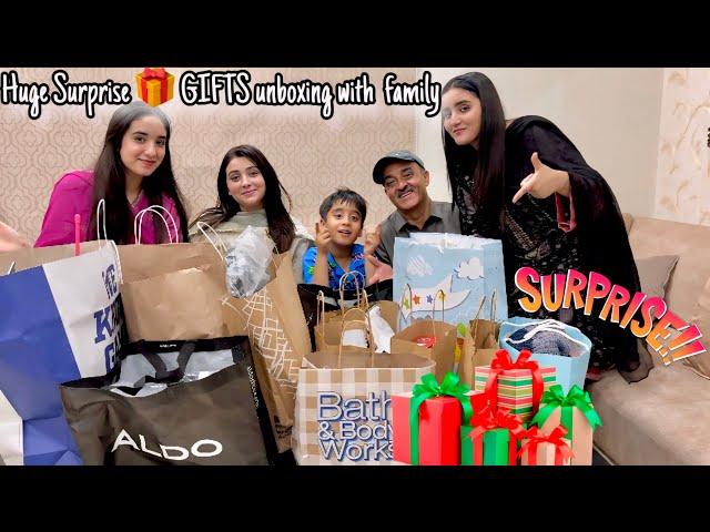 Family ko diyay Surprise Gifts-Unboxing VLOG️-Sbka itna pyara Reaction