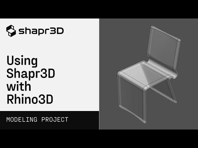 Using Shapr3D with Rhino 3D | Modeling projects