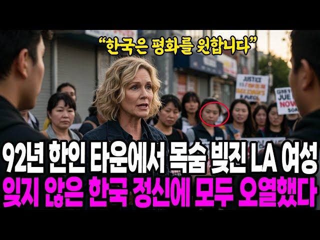 92년 한인 타운에서 목숨 빚진 LA 여성, 잊지 않은 한국 정신에 모두 오열했다 [해외감동사연]