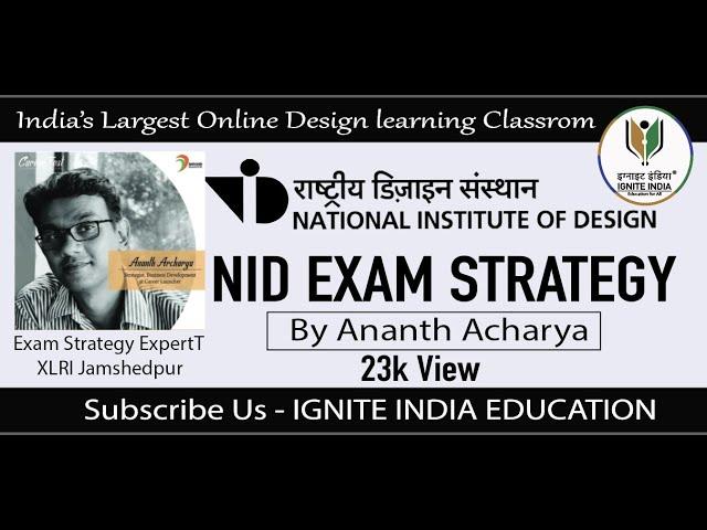 NID Exam Strategy | How to Crack NID 2022 | NID preparation tips #NIDEntrance #NIDSTUDIOTEST #NID