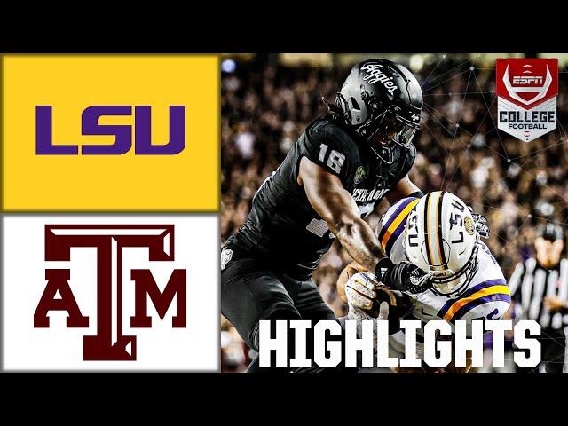 LSU Tigers vs. Texas A&M Aggies | Full Game Highlights | ESPN College Football