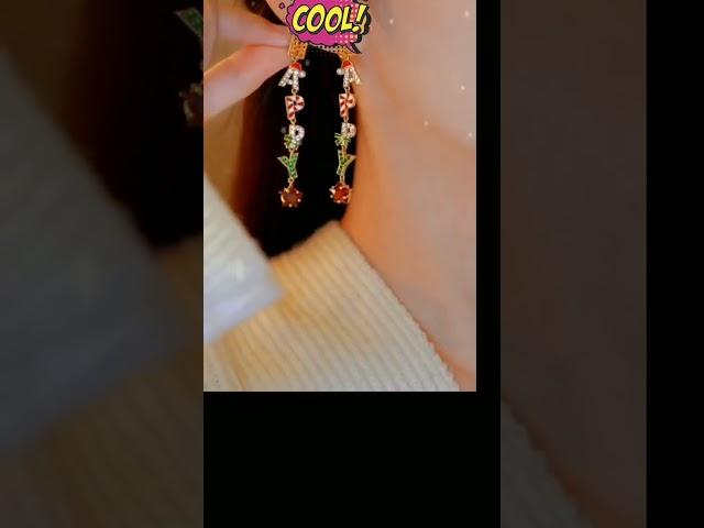 Earring happy design#for girls choice#shorts video#️