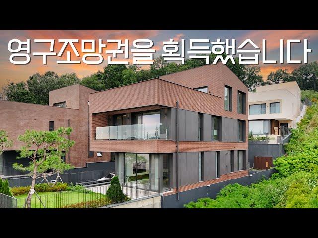 분당생활권 가능한 고퀄리티 디자인의 고급주택ㅣ방5개 욕실4개 세대합가 OKㅣ최고전망의 루프탑테라스까지 [신현동단독주택] [전원주택] [타운하우스]