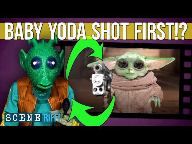 BABY YODA SHOT FIRST!? | Han v Greedo Star Wars SCENE RIFF Parody | SCENE RIFF Ep. 1