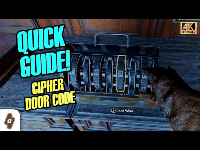 QUICK GUIDE: Kummetz Cipher Door Code in Indiana Jones and The Great Circle