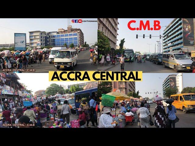 Accra Central - C.M.B Market Walking Tour in Ghana.