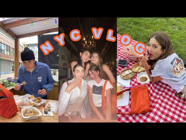 NYC SUMMER VLOG 01: china town food crawl, picnic, bday dinner