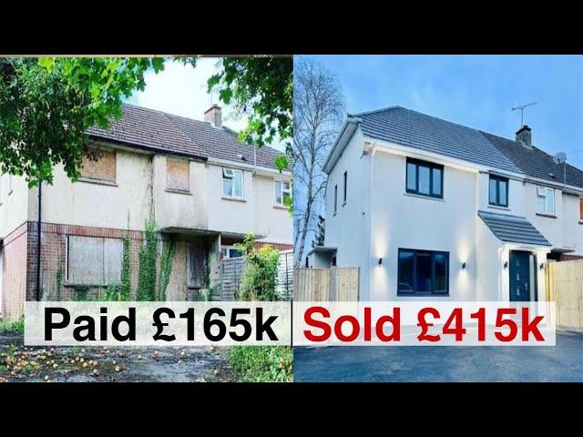 We Flipped This House & Made £100,000 Profit 