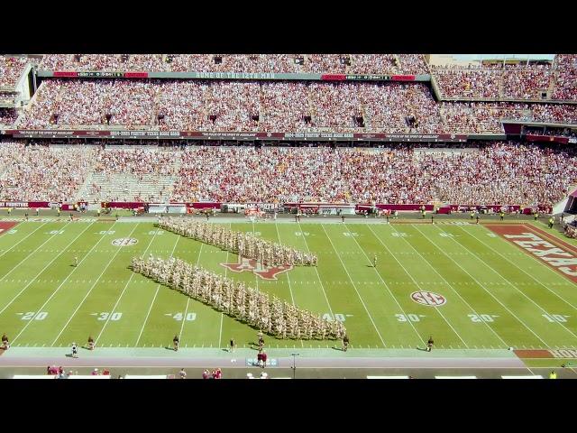 Fightin' Texas Aggie Band Halftime Drill vs Missouri 2024