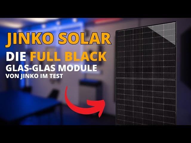 Jinko Solar Glas-Glas Module im Test: TOPCon N-Type Technologie & Full Black Design