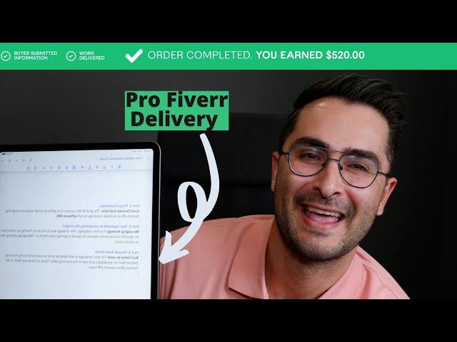 Create a Professional Fiverr Gig Delivery Document - Fiverr Tutorial