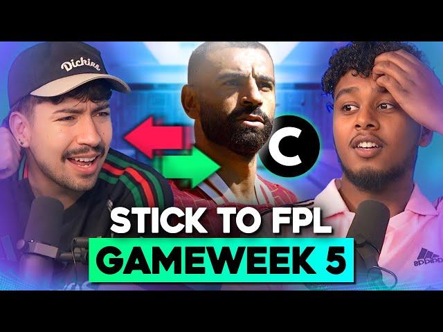 FPL GAMEWEEK 5: Who to Captain? | Reacting well to a disaster week & Man City vs Arsenal ️