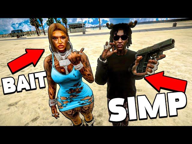 Baiting Simps In GTA ROLEPLAY is Hilarious...