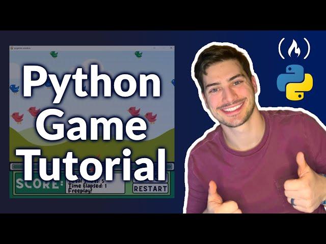 Python & PyGame Tutorial – Code a Duck Hunt Game