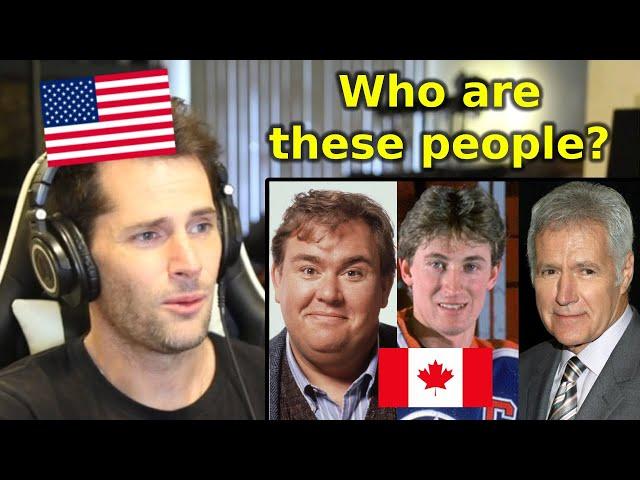 American Reacts to the Most Iconic Canadians