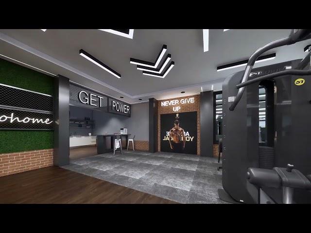 How to Create Gorgeous 3D Gym Exterior and Interior Design