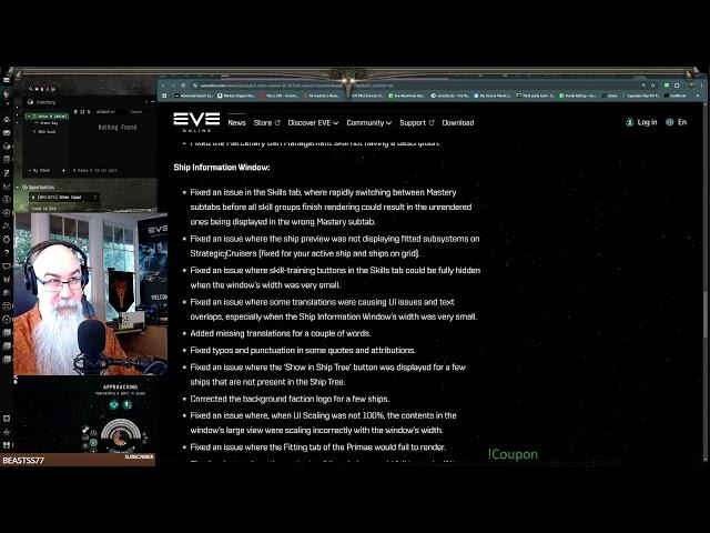 Patch Notes, Hoard and Haven Sites Not Fixed  - EVE Online 2004