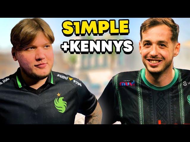 S1MPLE & KENNYS MAKE CRAZY COMEBACK ON CHINESE FACEIT!! CS2