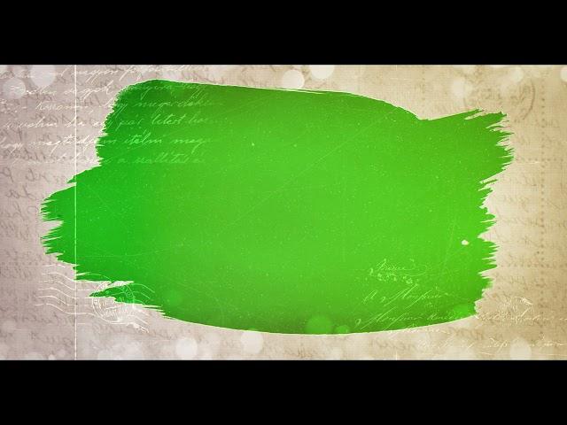 Title Green Screen Top free History Brush Transition  templates Green Effects in 4K Resolution.