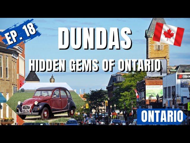 Exploring Downtown Dundas, Ontario in a Classic Citroën 2CV 