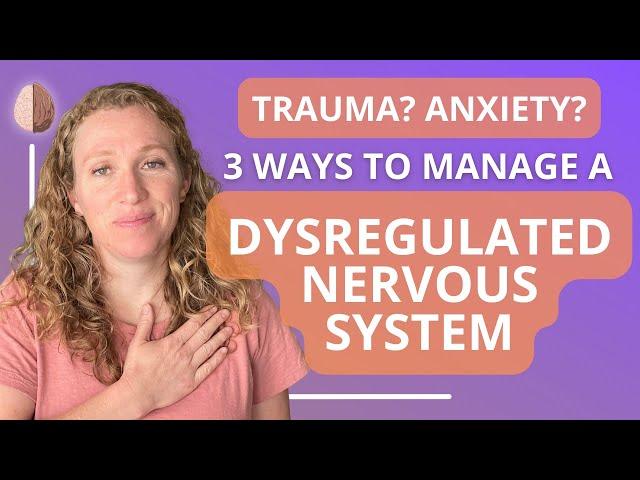 How to Regulate Your Nervous System #somatictherapy #polyvagaltheory