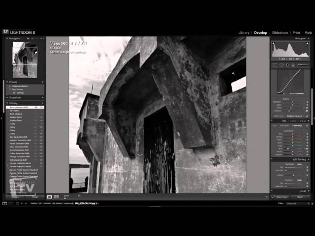 How to work with Black and White Photography in Adobe Lightroom