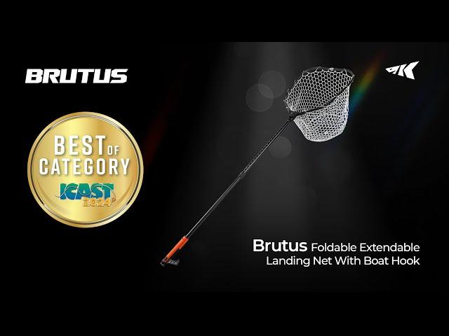 ICAST 2024 Best of Category Award - KastKing Brutus Folding Landing Net With Boat Hook