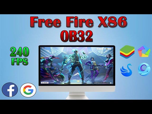 LATEST OB32 X86 FREE FIRE DOWNLOAD FOR ALL EMULATOR - LOW END PC 