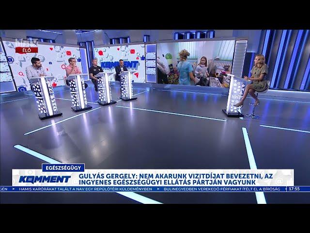 Komment - A hálapénz intézménye ma már bűncselekmény (2024-09-12) - HÍR TV