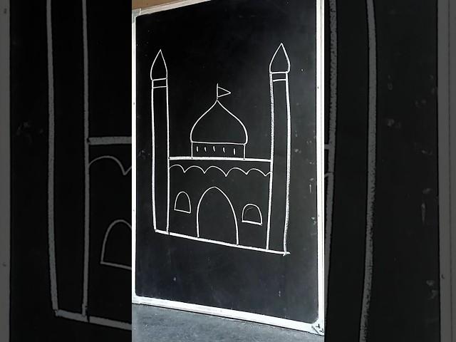 Easy Masjid  #drawing #trending 