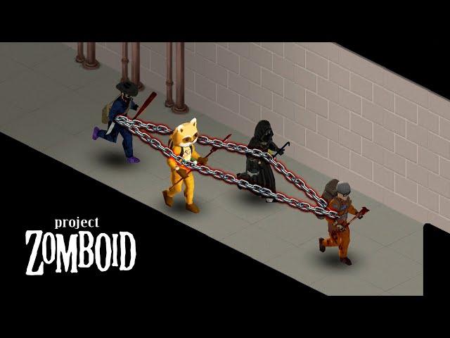 Chained Together in Project Zomboid