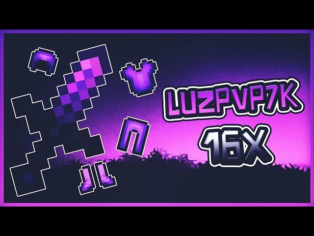 MINECRAFT PVP TEXTURE PACK - LUZPVP 7K 16X (FPS)