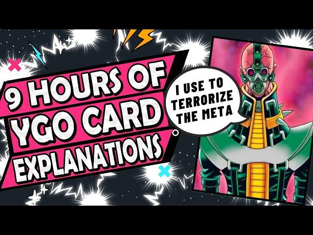 9 Hours Of Explaining How YGO Cards Work To Fall Asleep To