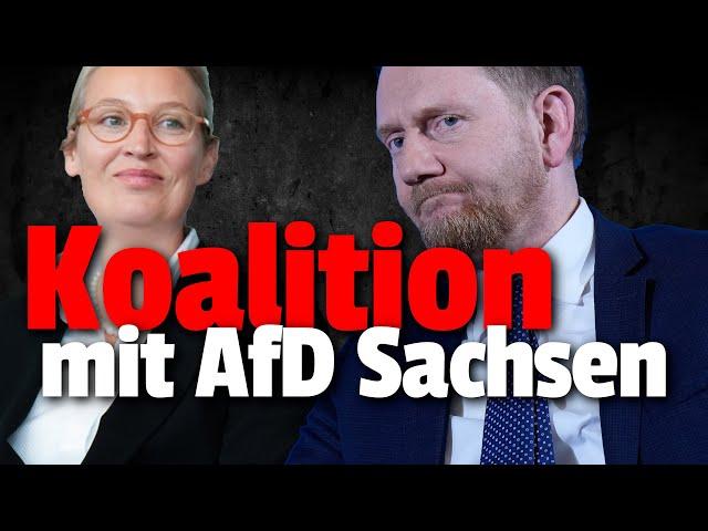 SCHOCK in Sachsen: Ex CDU Minister FORDERN AfD KOALITION