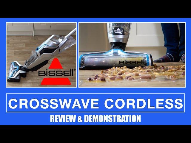 Bissell Crosswave Cordless Wet & Dry Multi-surface Cleaner Demonstration & Review