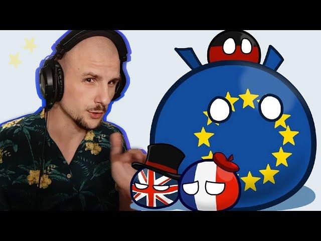 Юни смотрит Проблемы с Беженцами | Countryballs | Вселенная Кантриболз