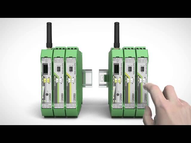 Quickly and easily transmit wireless I/O signals with Radioline - Phoenix Contact