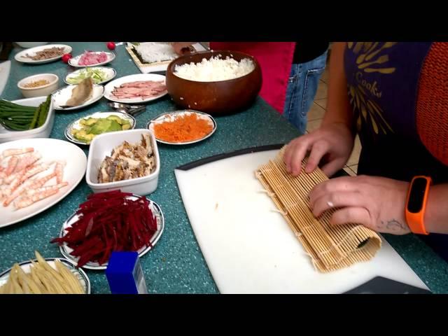 Making First Ever Sushi!