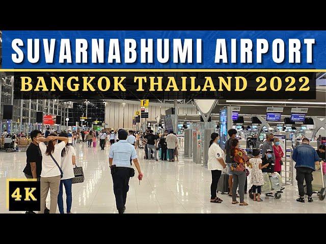 Suvarnabhumi Airport -Thailand's Biggest and Busiest Airport in 2022, Bangkok