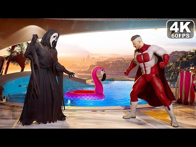 Mortal Kombat 1 Ghostface Vs Omni-Man Gameplay MK1