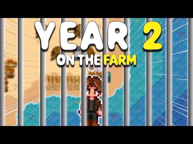 I'm trying to beat Stardew Valley WITHOUT leaving the farm...