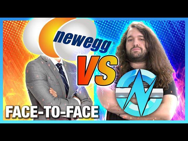Confronting Newegg Face-to-Face
