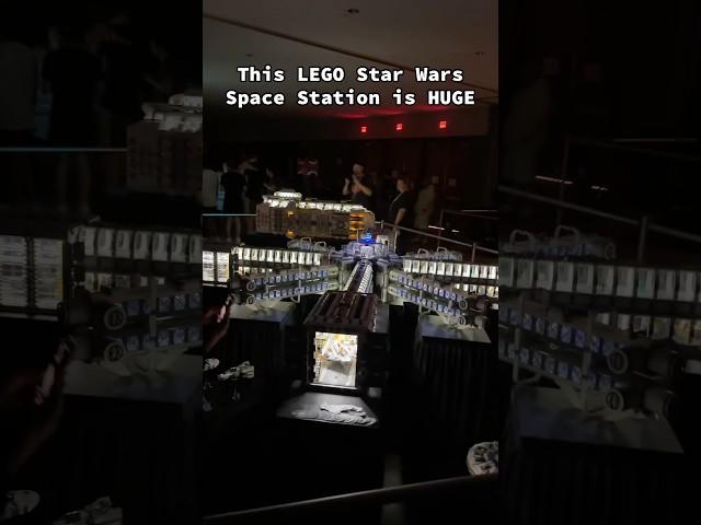 This LEGO Star Wars Station is Over 10FT LONG! #lego #legos #legostarwars #starwars #legosets #toys