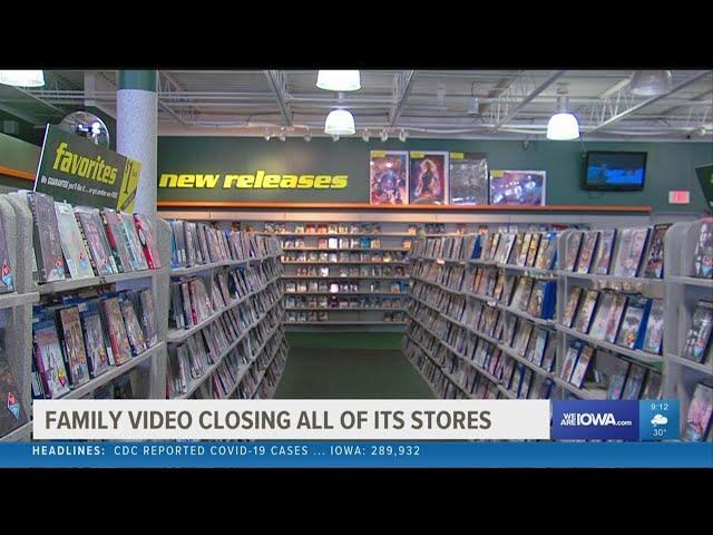 Family Video closing all of its stores