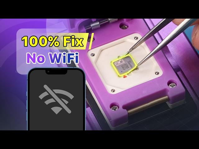 First-Ever iPhone WiFi Chip Repair Solution--Step-by-Step Guide