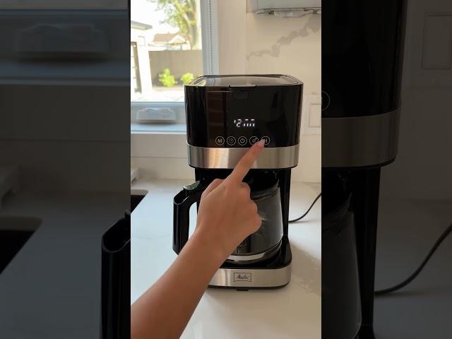 Elevating my morning code routine with #wabilogic Drip Coffee Maker ️ #melitta #toccocoffeemaker