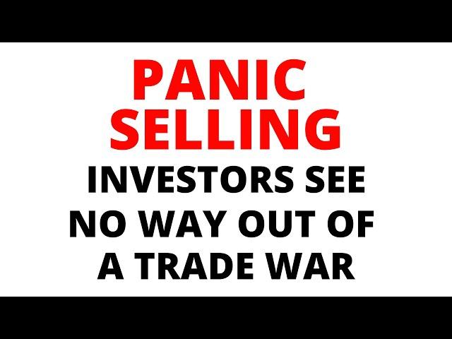 Stock Market CRASH:   Trump's Tariff Liberation Day Panic Selling CRASH