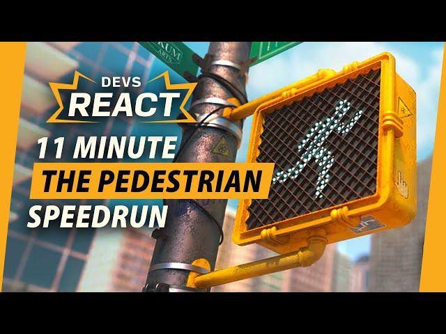 The Pedestrian Developers React to 11 Minute Speedrun