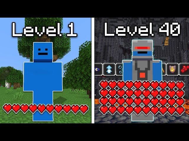 Minecraft Manhunt, But You Can Upgrade Yourself...