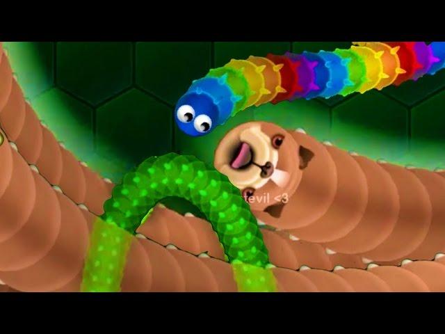 WORMAX.IO WORLD'S BEST INVISIBLE TAKEDOWN TOP PLAYER HIGHSCORE GAMEPLAY | Games Like Slither.io!